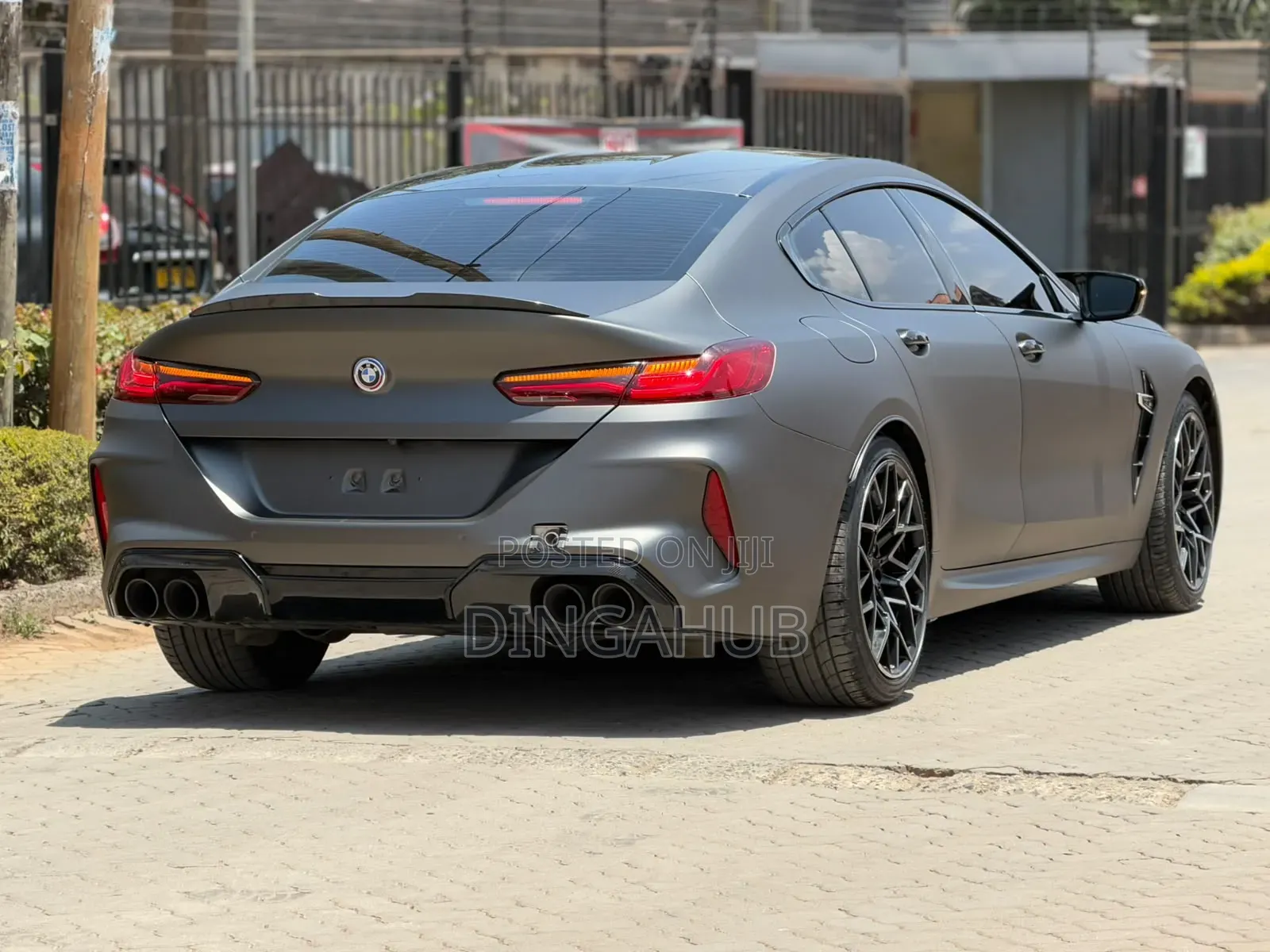 BMW M8 2020 Gray