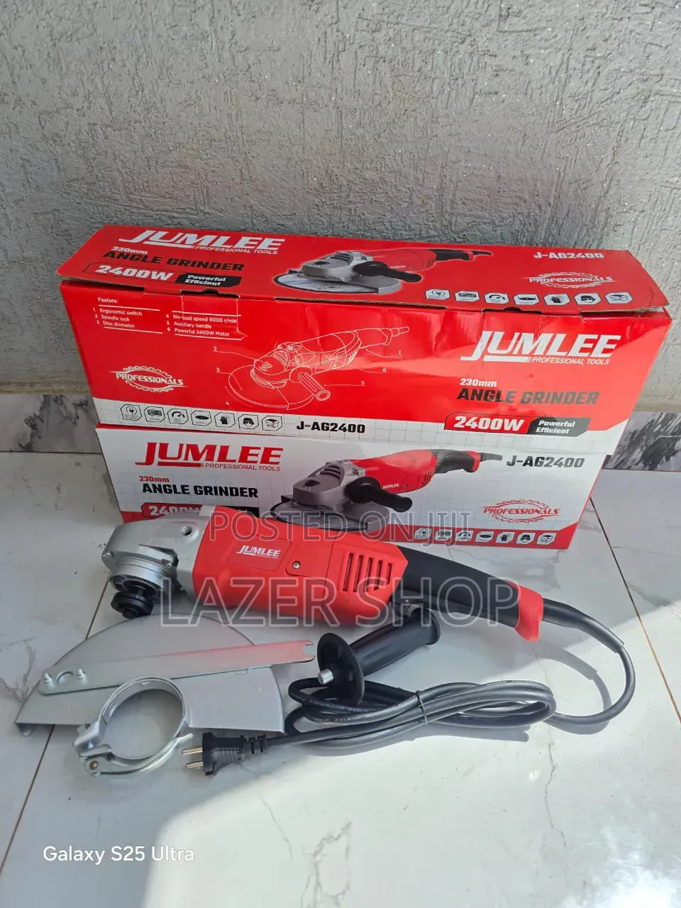 Angle Grinder Jumlee 2400w 9inches