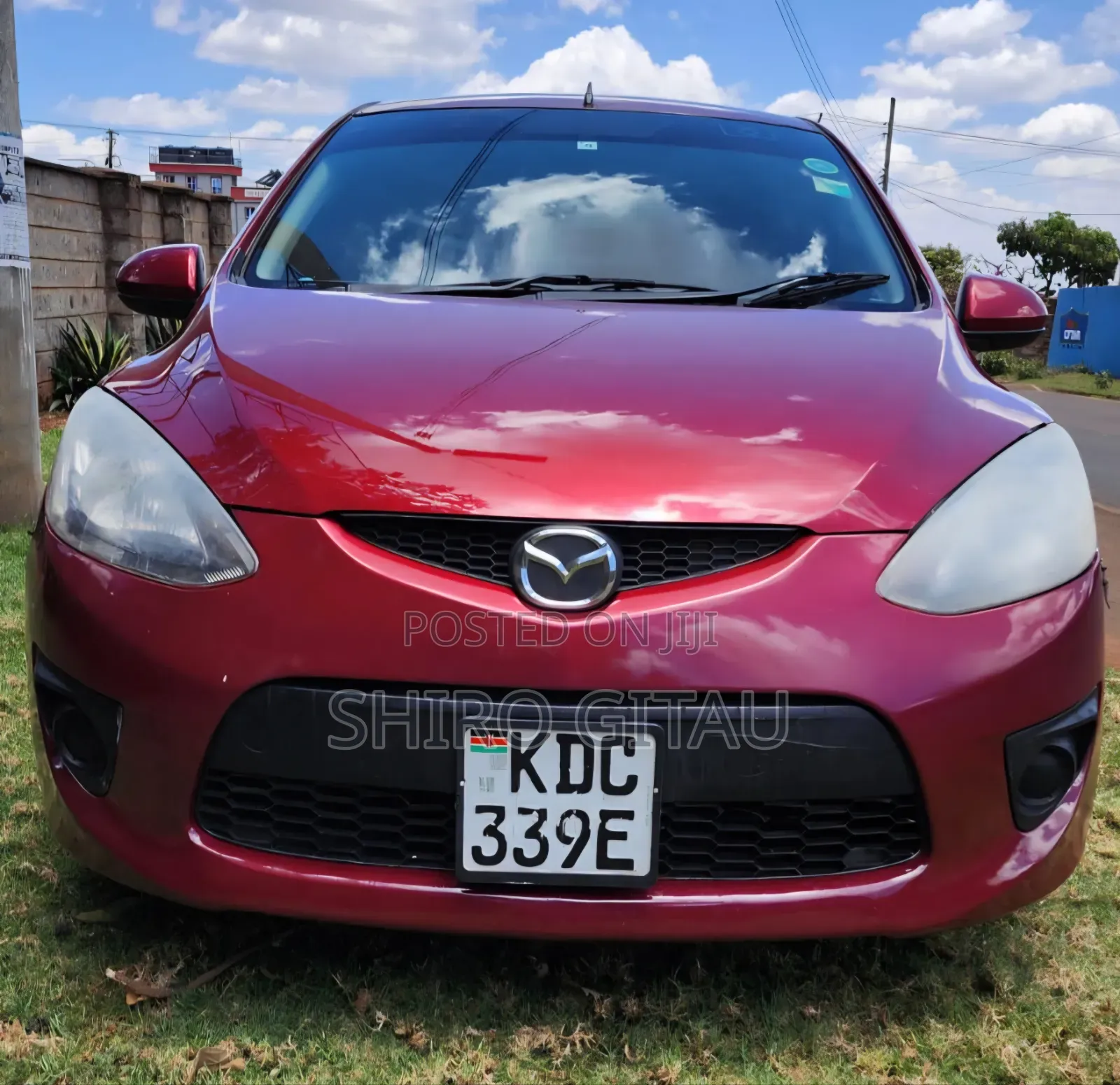 Mazda Demio 2014 Burgundy