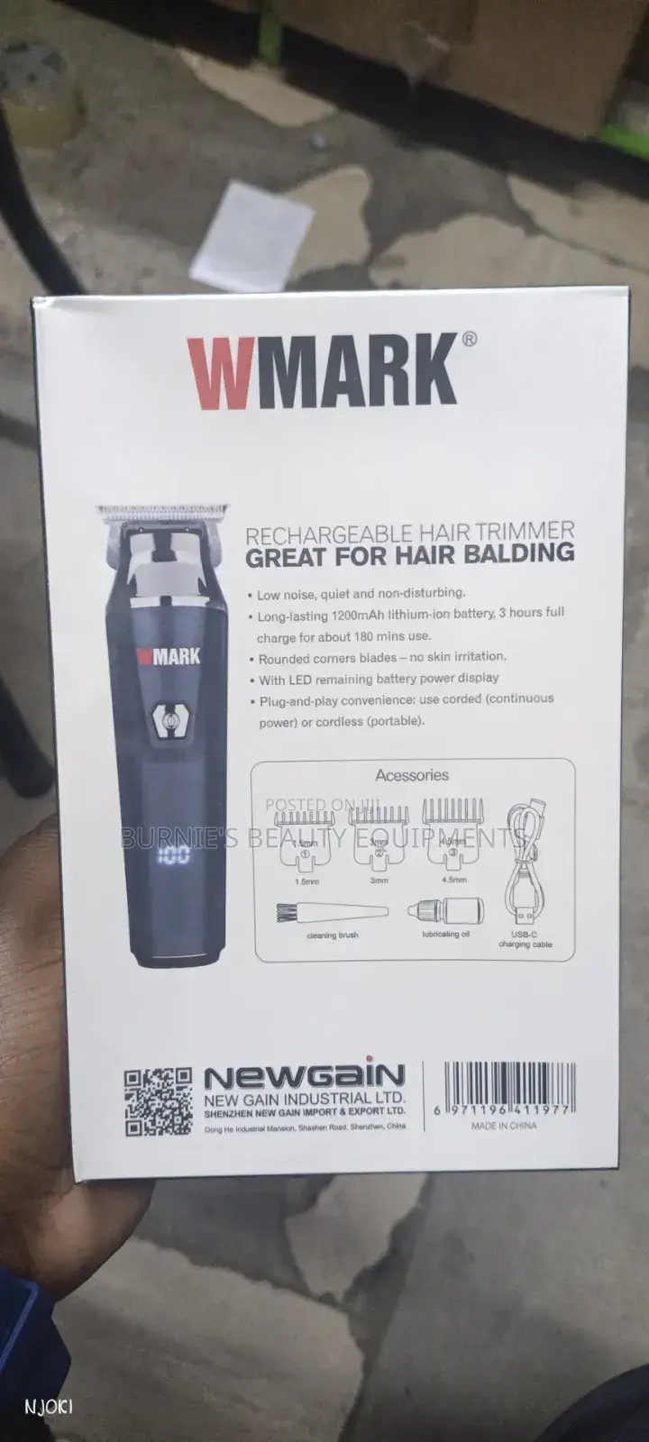 Wmark Original Detailer and Hair Trimmer