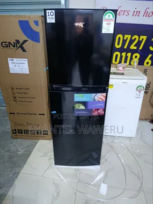 Black Fridge Double Door