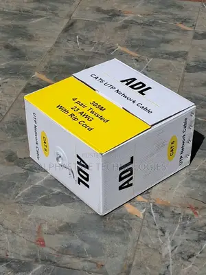 ADL CAT6 UTP Cable for CCTV Cameras and NVR Installation