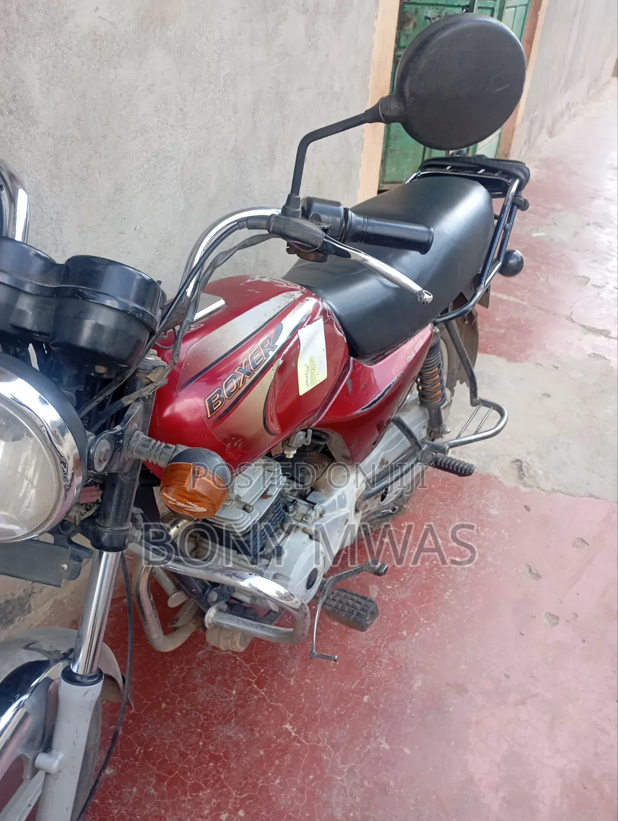 Bajaj Boxer 100 2018 Red
