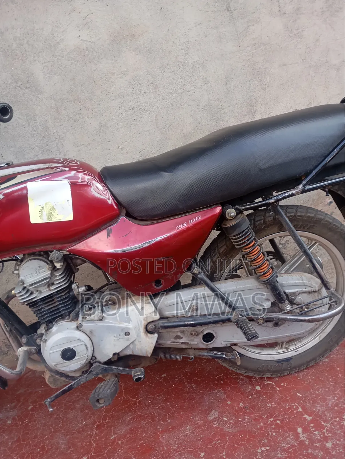 Bajaj Boxer 100 2018 Red