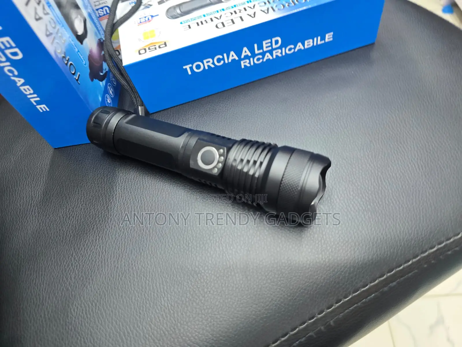 2000LM P50 Tactical Torch for Outdoor and Emergency Use