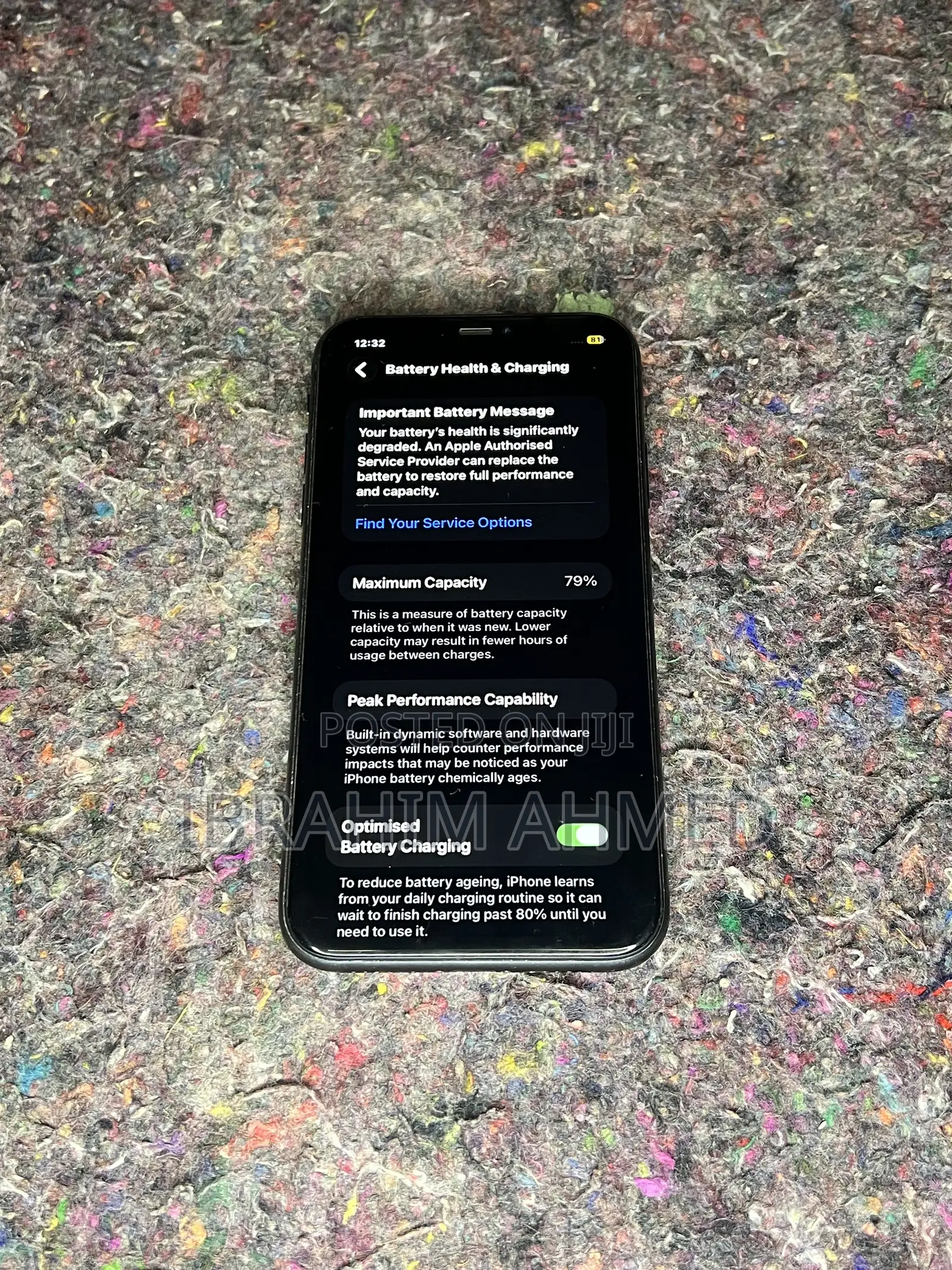 Apple iPhone 11 128 GB Black