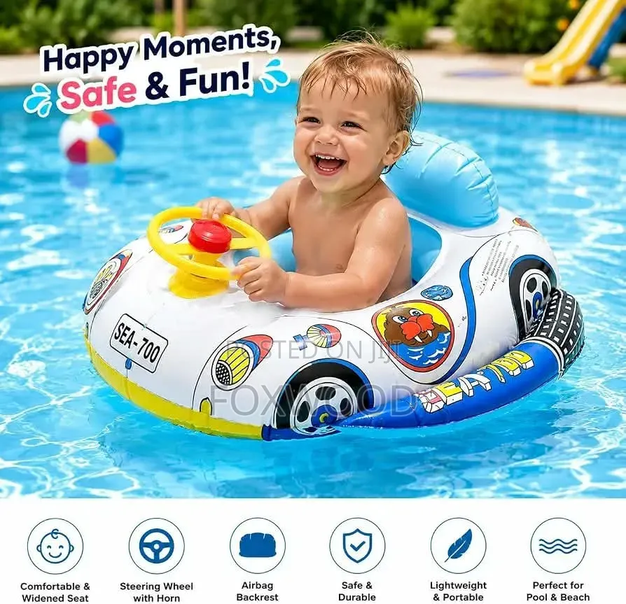 Baby Inflatable Swimming Float Seat Boat
