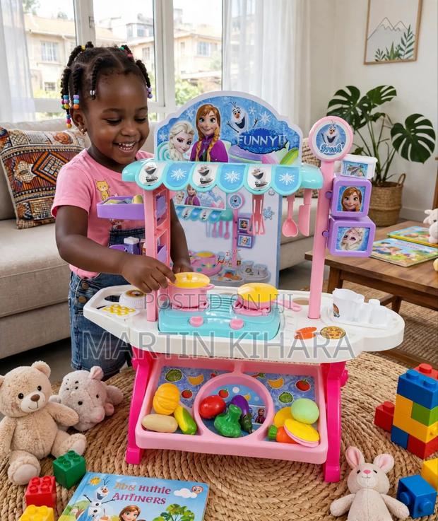 55pcs LCL and Frozen Kitchen Play Set