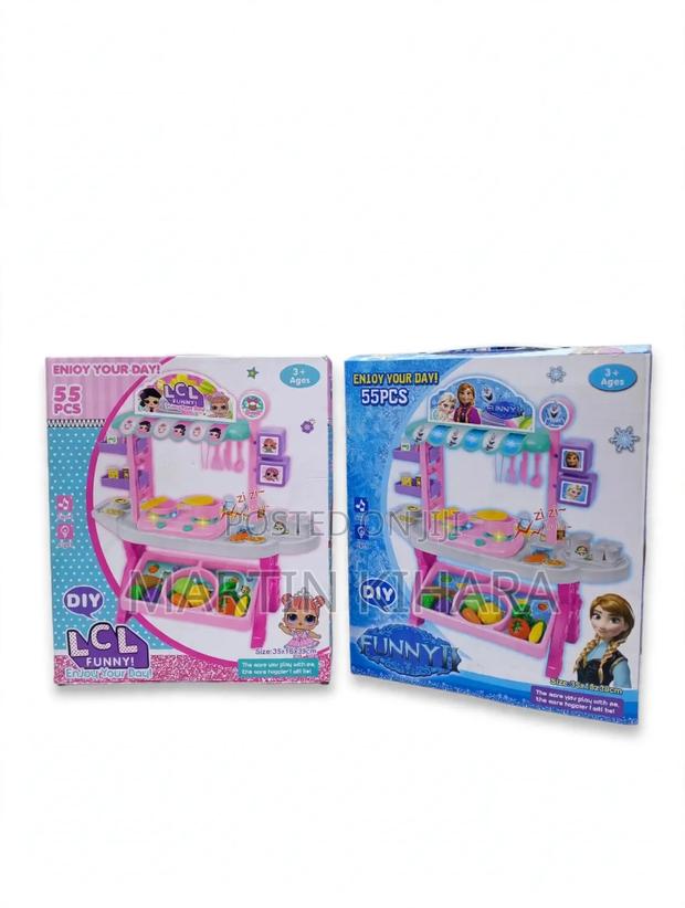 55pcs LCL and Frozen Kitchen Play Set - thumbnail 2