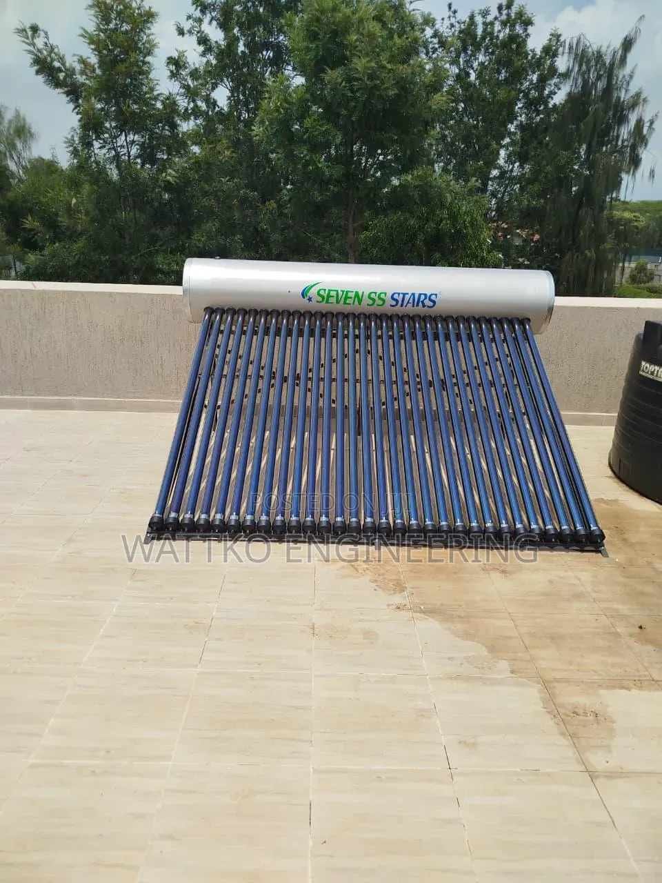 Professional Solar Water Heating System Installation