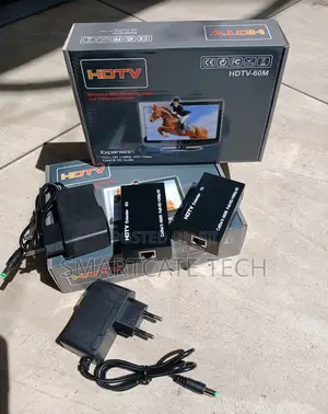 HDMI Extender 60M Full HD 1080P Over Ethernet Cable Copy
