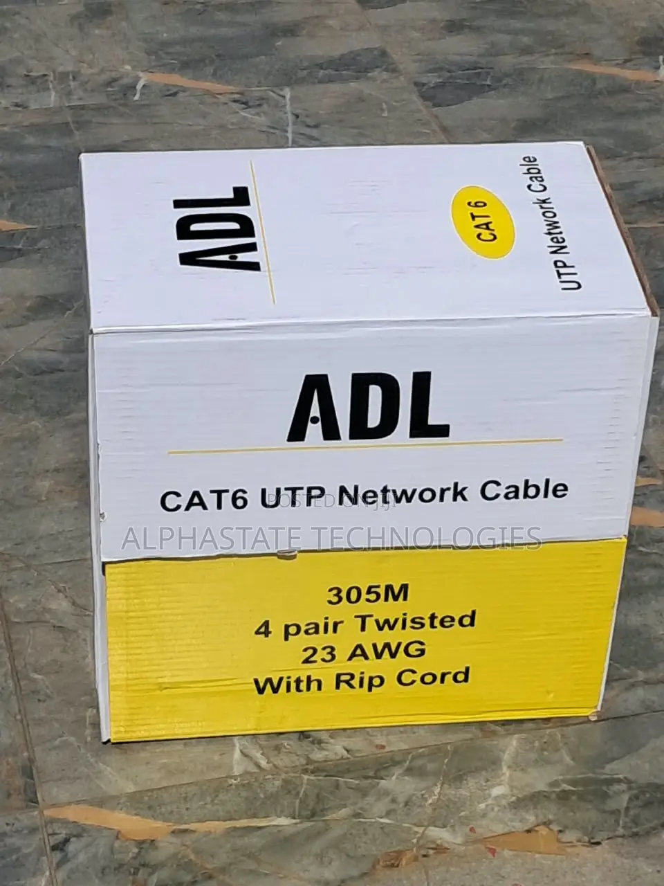 Cat6 Lan Installation Cable 305m for Ip CCTV Cameras