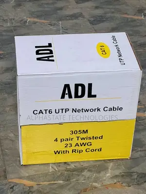 Cat6 Lan Installation Cable 305m for Ip CCTV Cameras