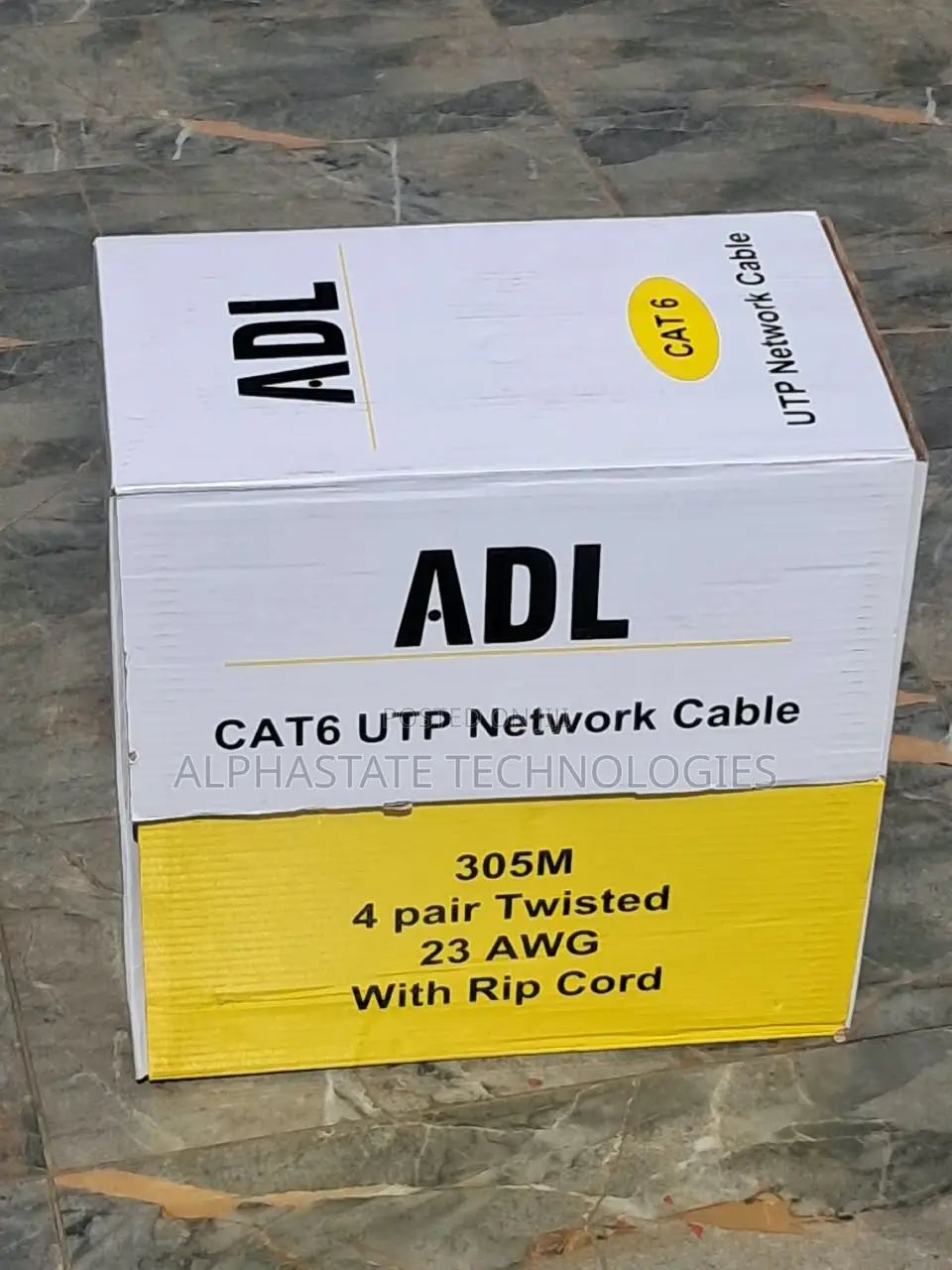 Cat6 Lan Installation Cable 305m for Ip CCTV Cameras