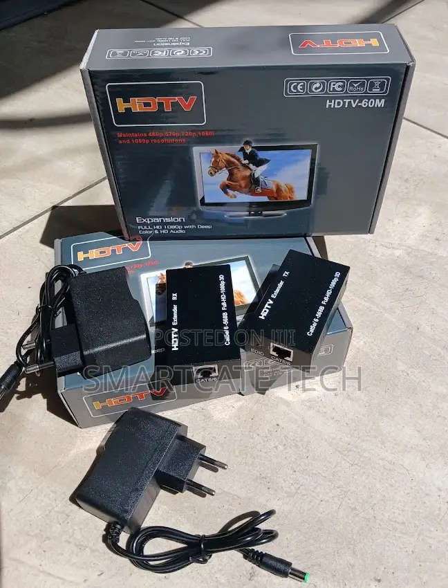 60M HDMI Sender and Receiver Kit for TV, PC and Projector Copy