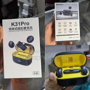 K31 Pro Clip-on Microphone for Phone Video Recording