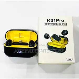Best K31 Pro Wireless Lavalier Microphone for Interviews