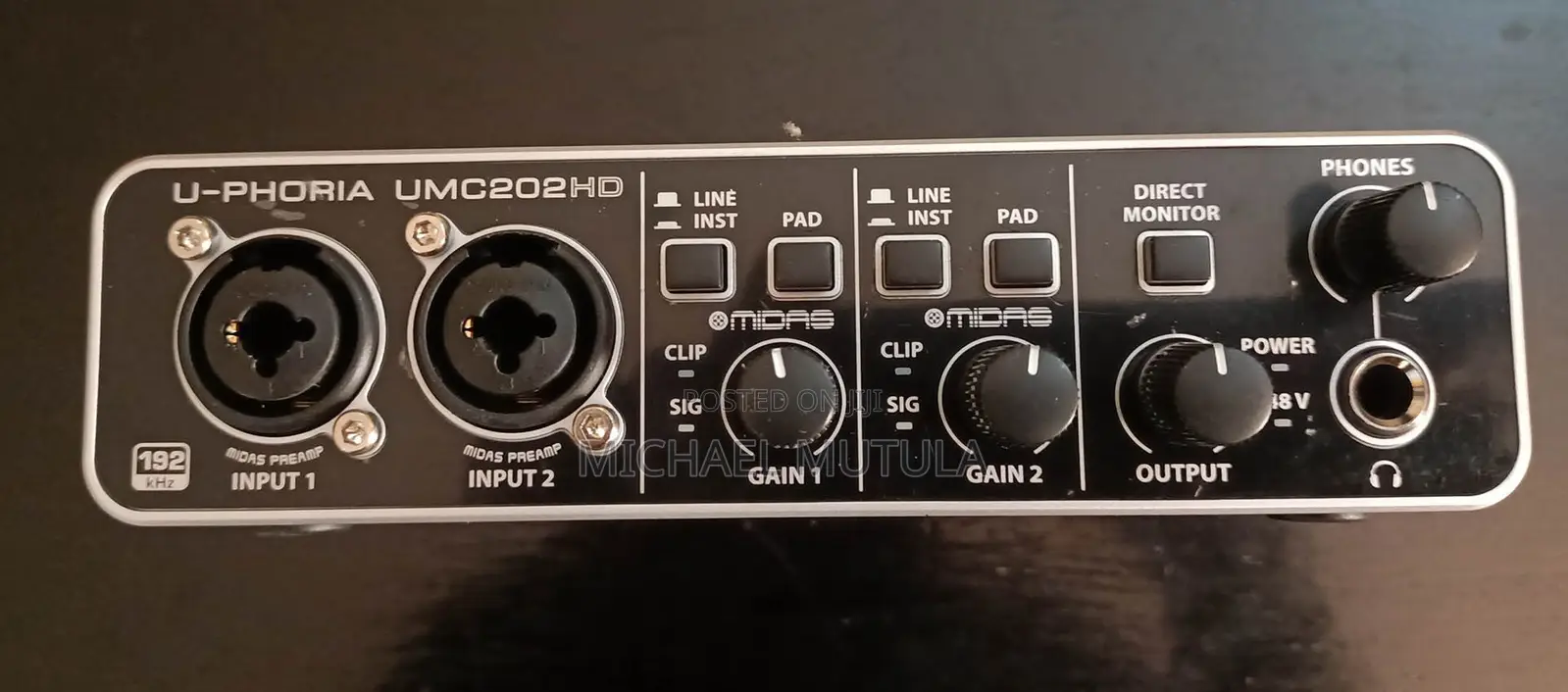 Behringer U-Phoria UMC202HD