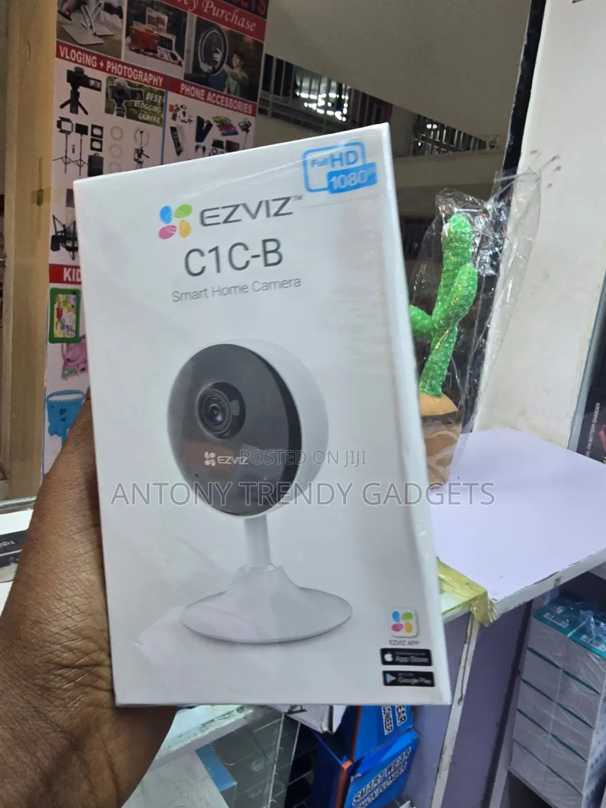 EZVIZ C1c-B Nanny Camera With Motion Detection Alerts