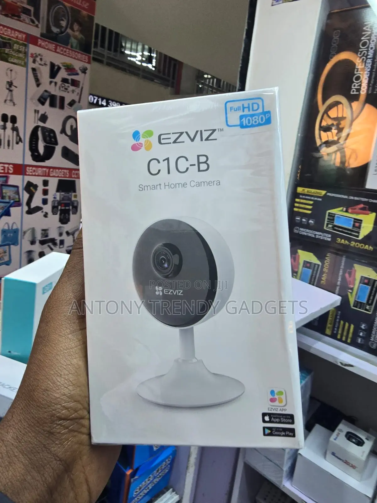 EZVIZ C1c-B Nanny Camera With Motion Detection Alerts