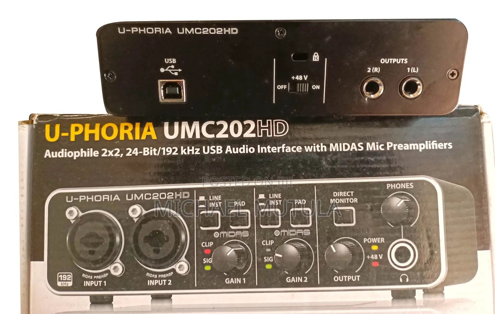 Behringer U-Phoria UMC202HD