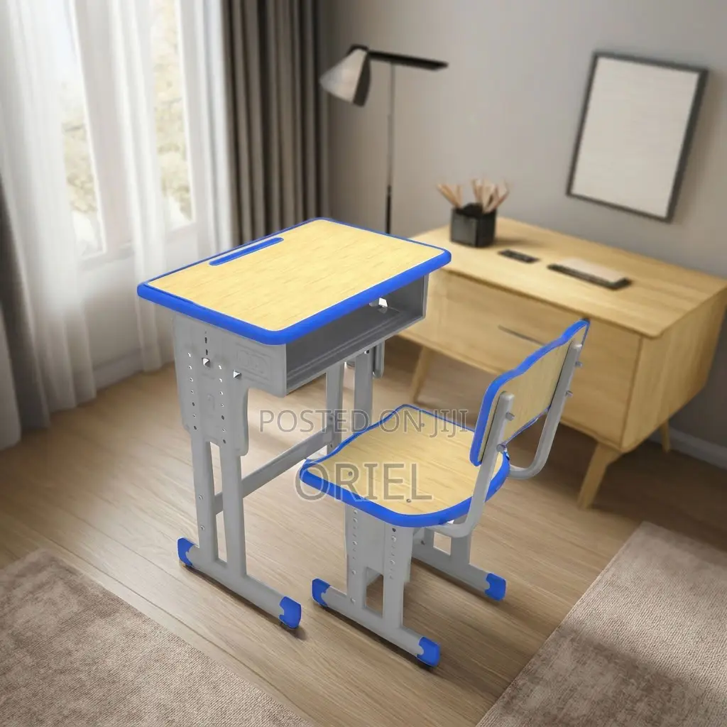 Kids Study Set : Kids Study Table and Seat With Adjustable Height