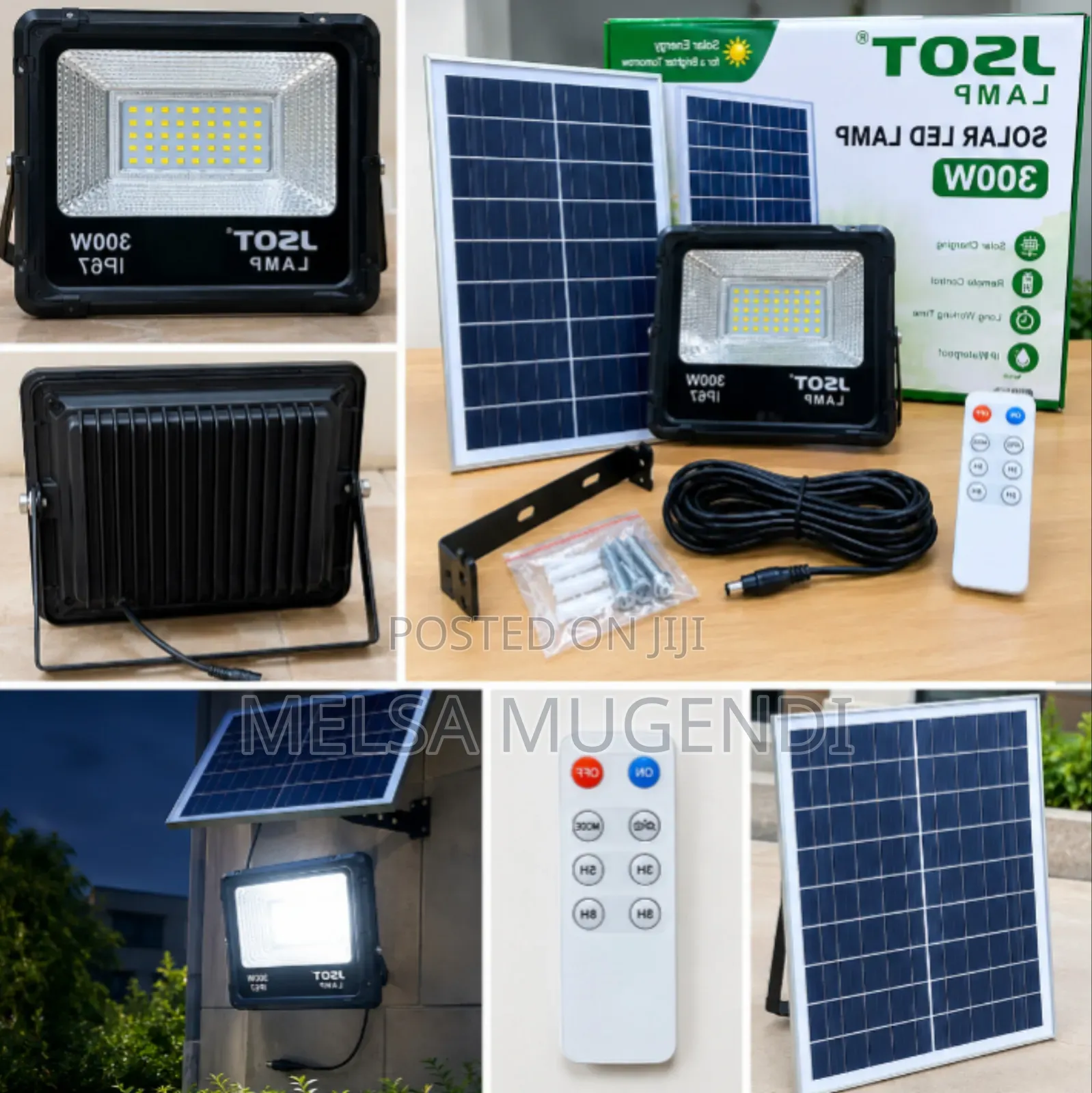 JSOT 300W Solar LED Lighting System