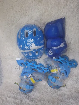 Blue High Quality Kids Skating Shoes