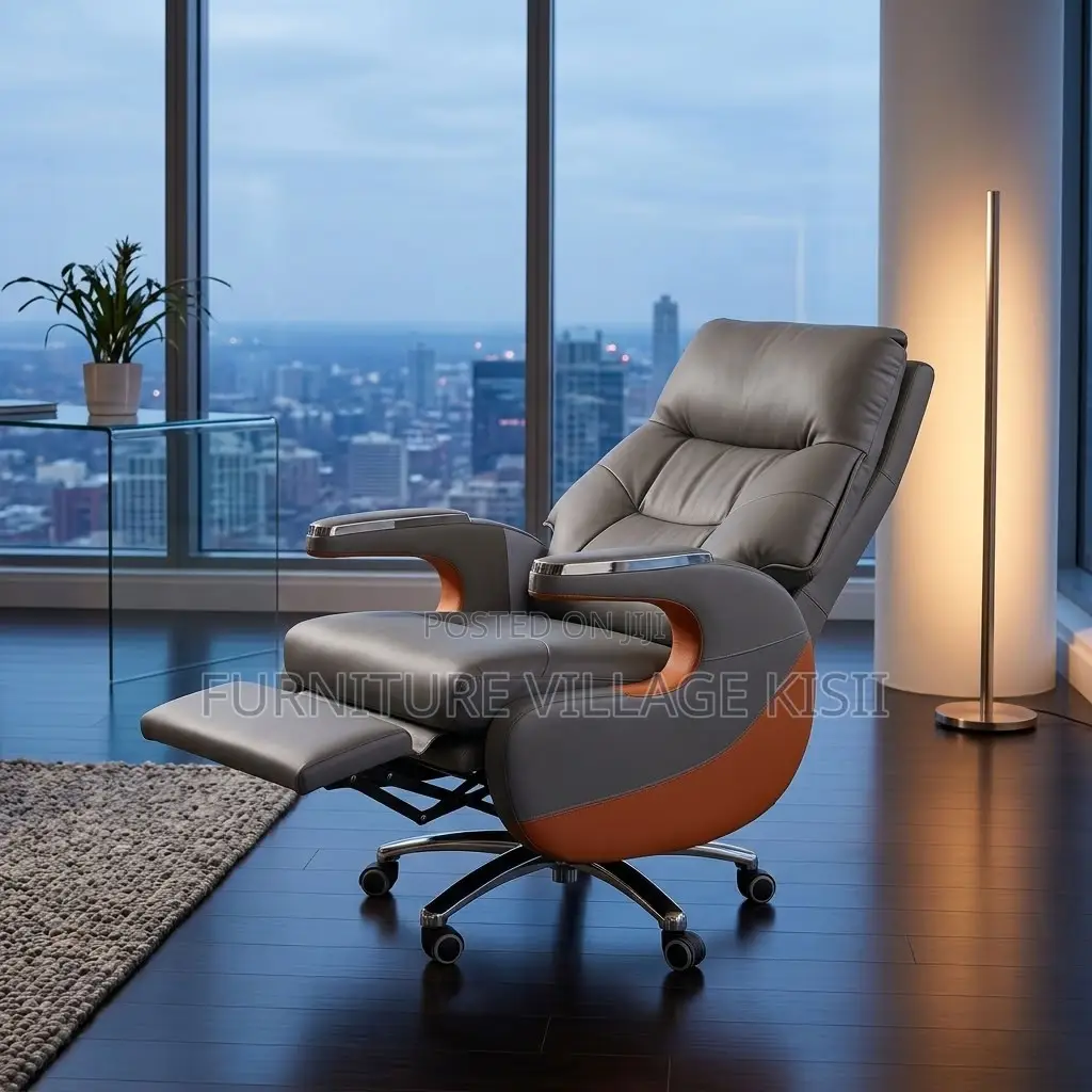 High -Back Leather CEO Executive Office Chair