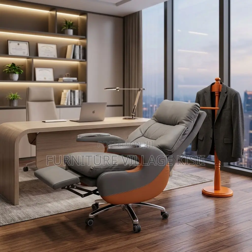 High -Back Leather CEO Executive Office Chair