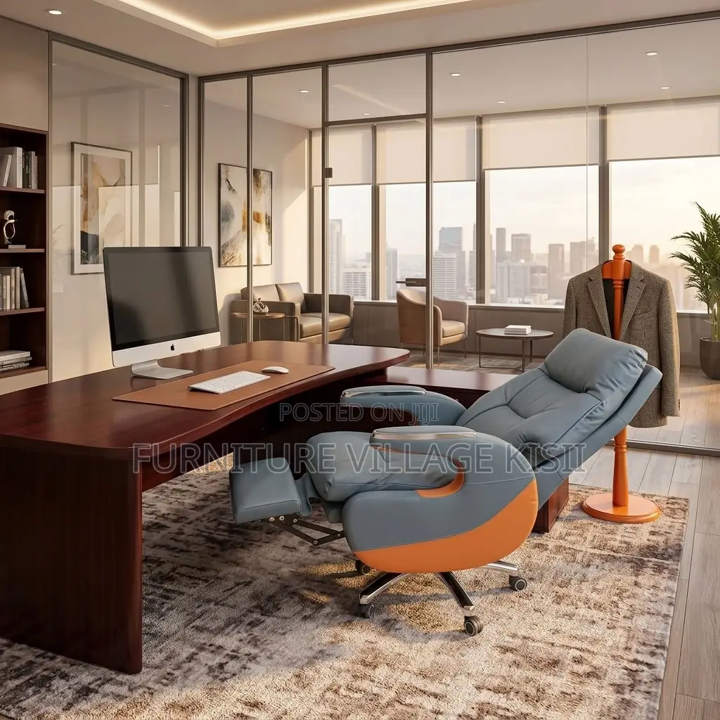 High -Back Leather CEO Executive Office Chair