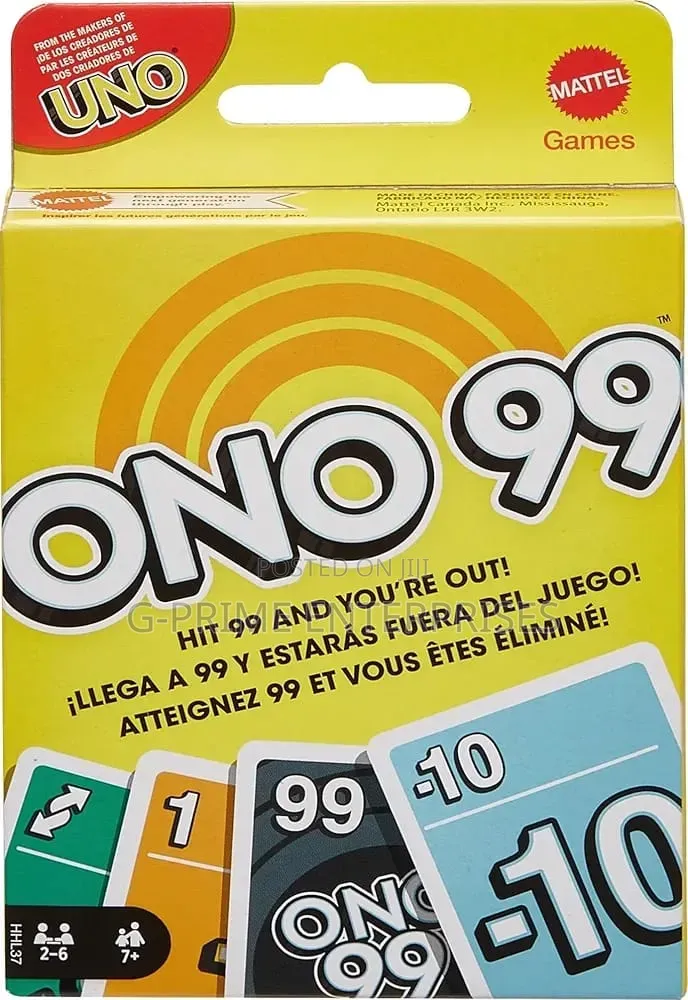 Uno 99 Card Game