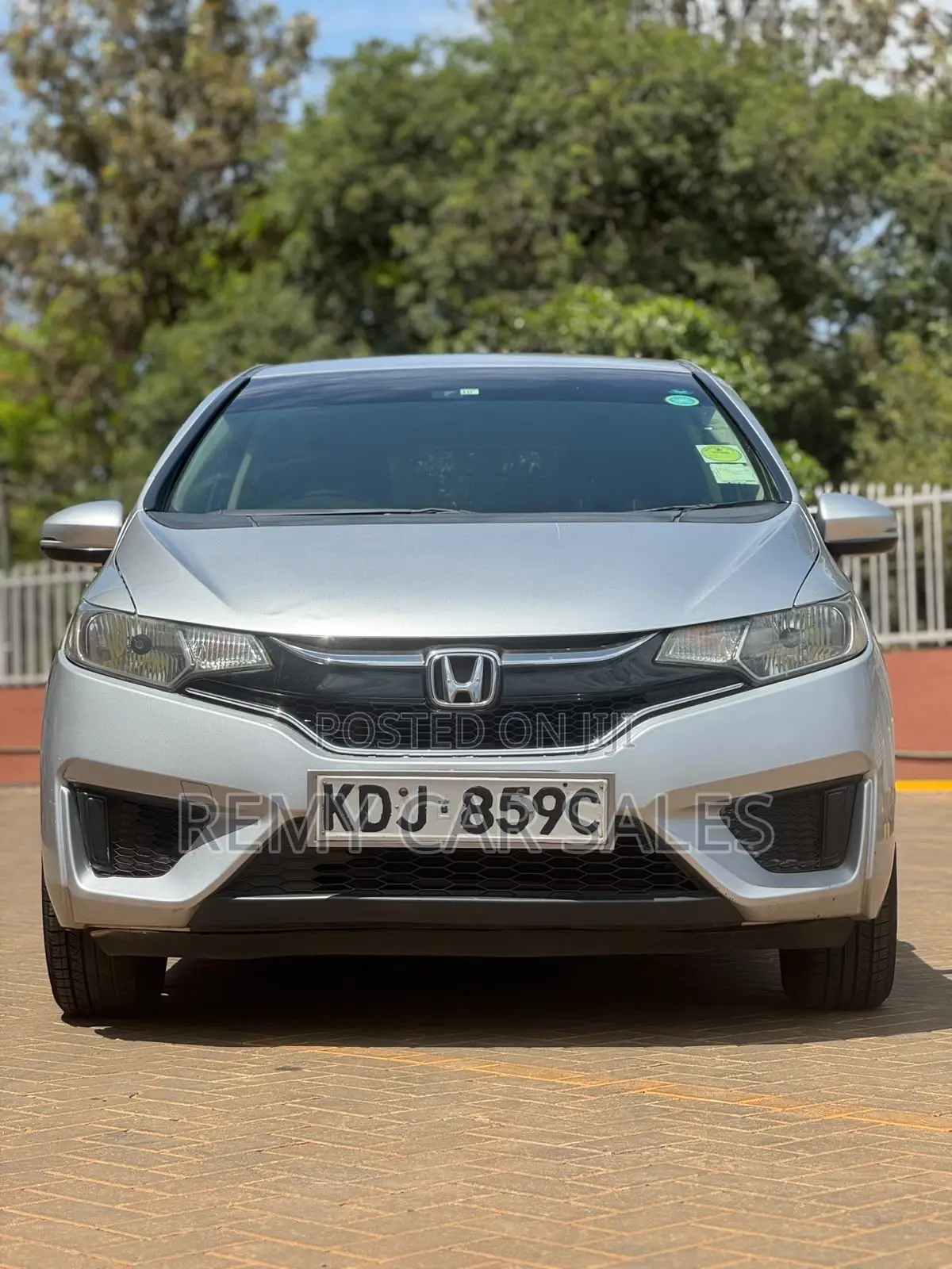 Honda Fit 2015 Silver