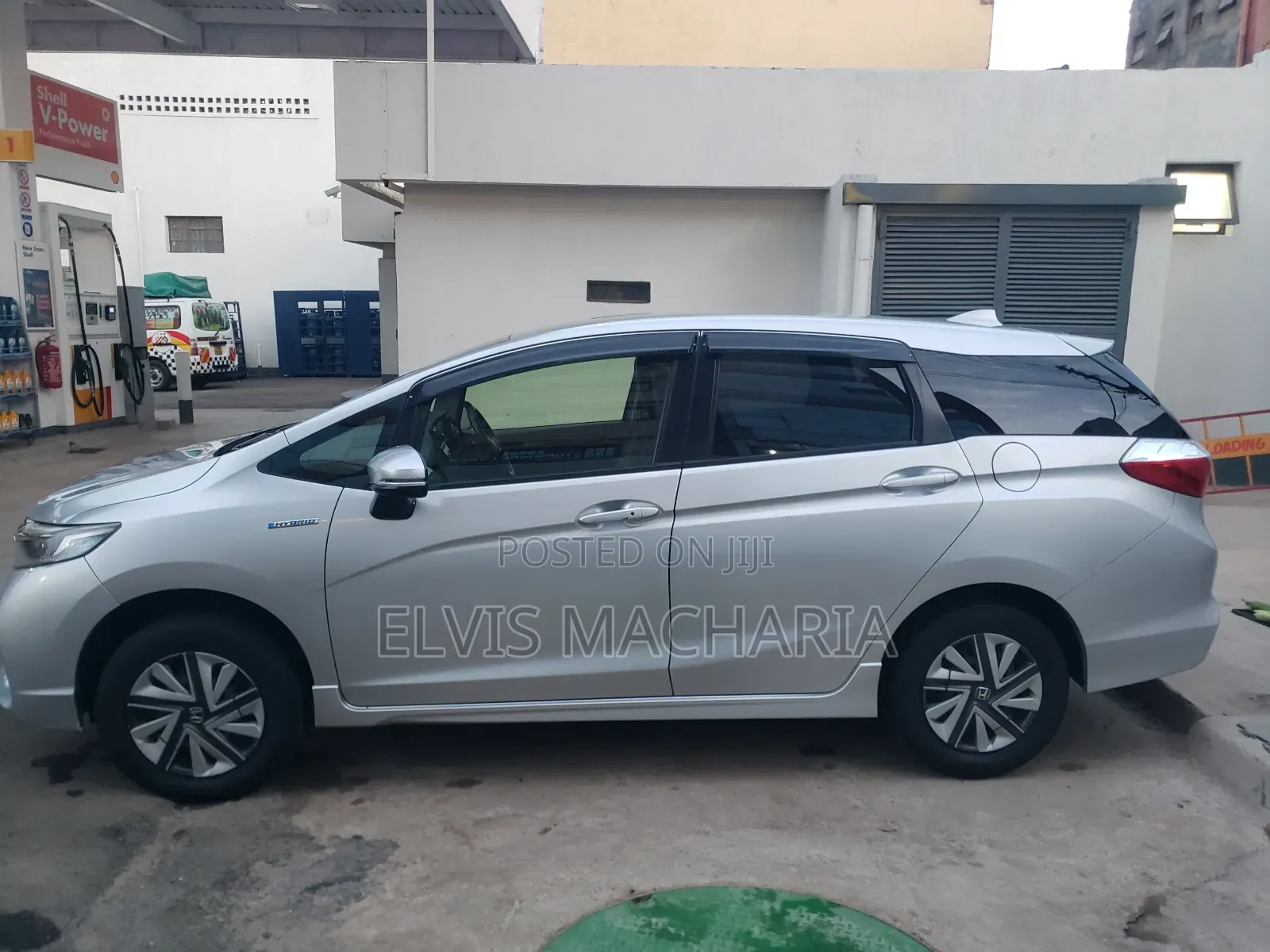 Honda Fit Shuttle 2016 Silver