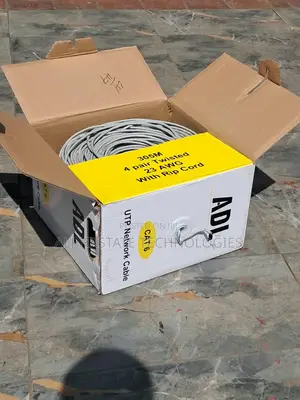ADL CAT6 UTP Cable for Computer Networking and Internet