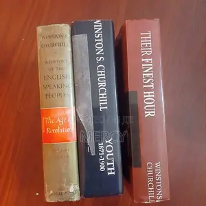 Rare Winston Churchill Historical Collector Hardbacks (3-Book Set)