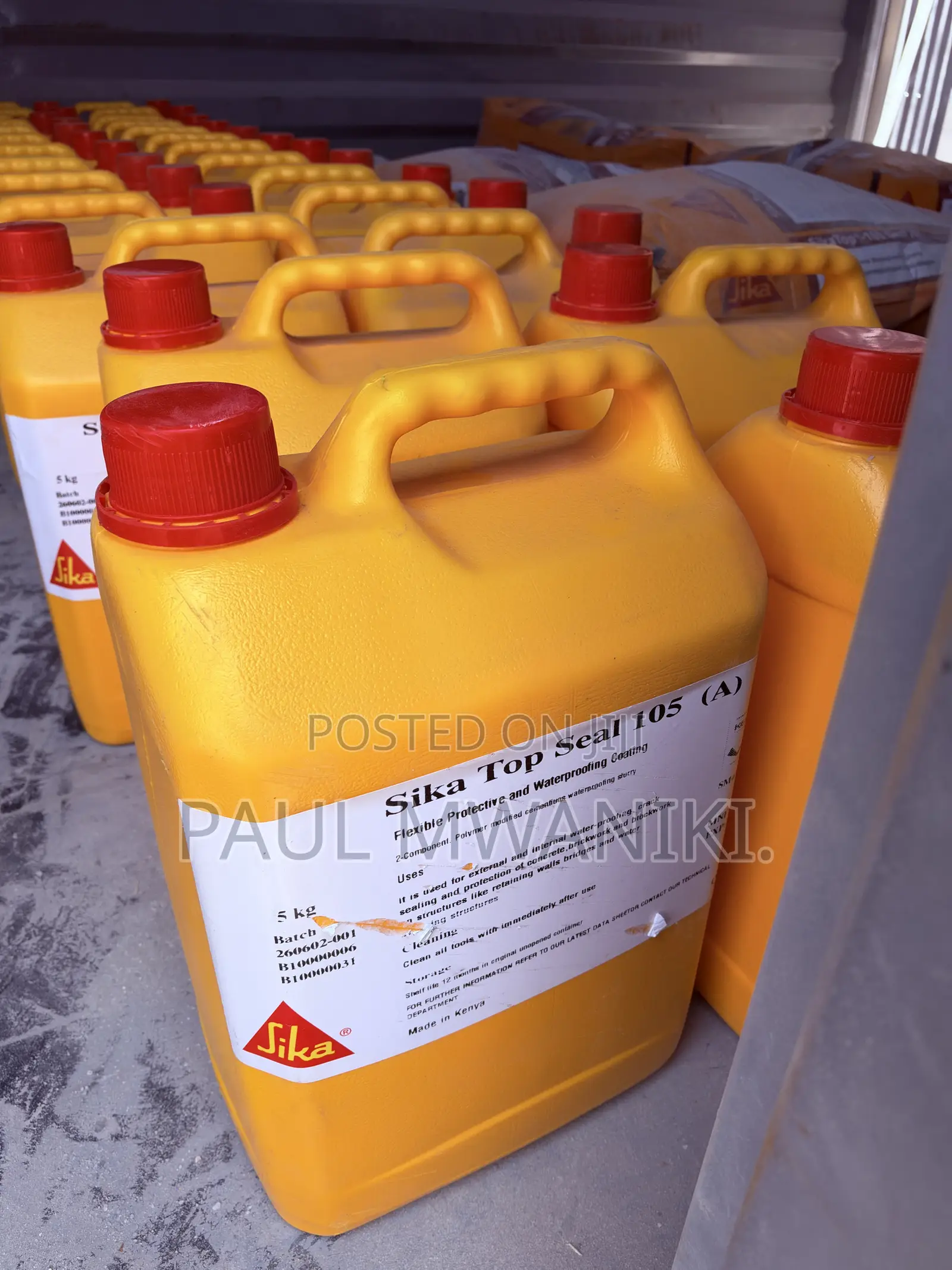 Sika Top Seal 105 – 2 Component Waterproofing