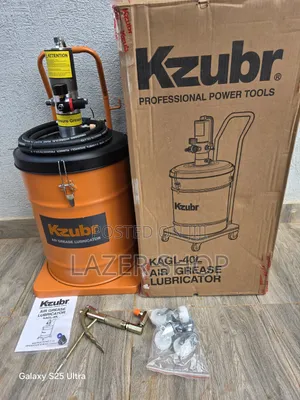 Kzubr Pneumatic 40litres Grease Bucket