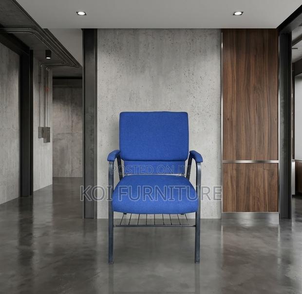 Office Church Chairs | Armed Fabric Meeting Seats