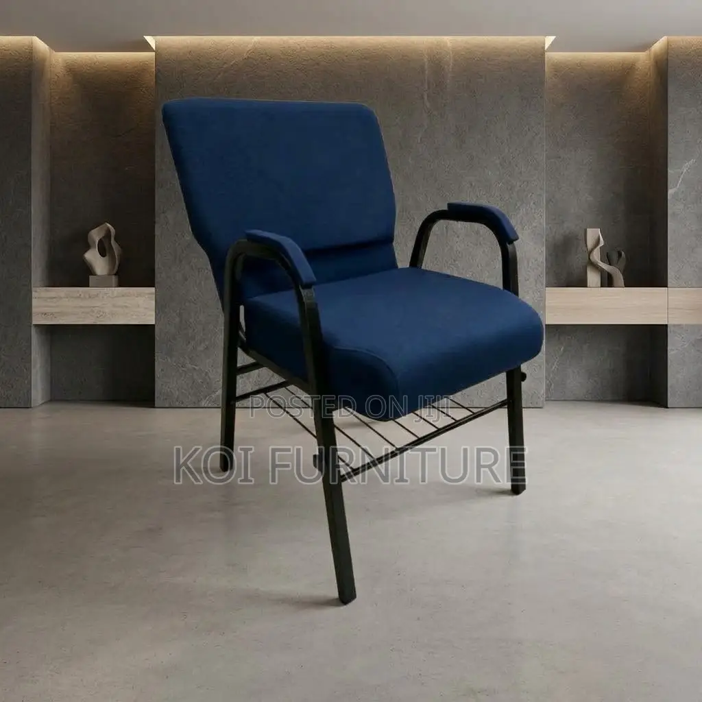 Office Church Chairs | Armed Fabric Meeting Seats