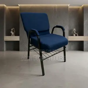 Office Church Chairs | Armed Fabric Meeting Seats