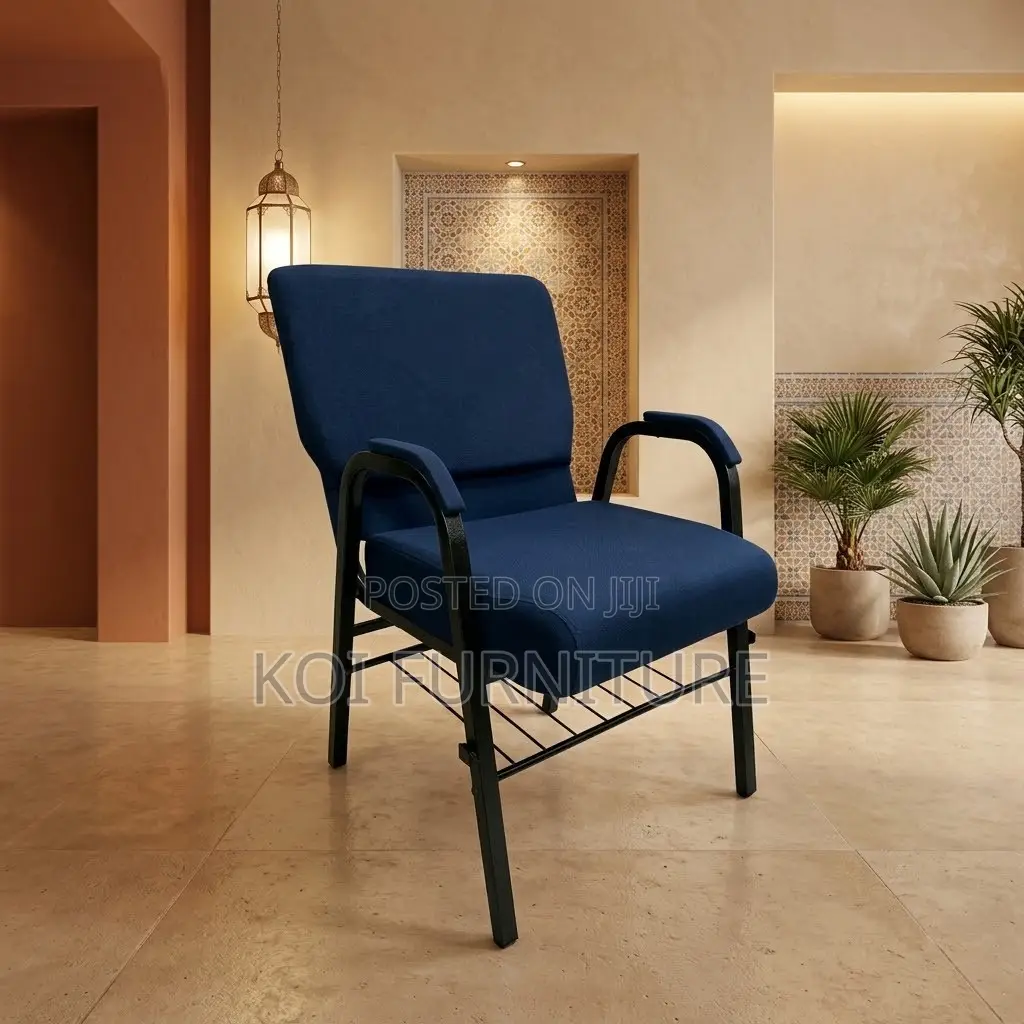 Office Church Chairs | Armed Fabric Meeting Seats