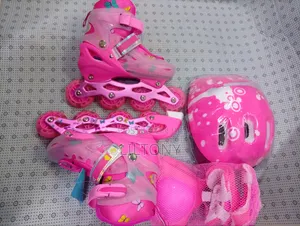 Pink Skates in-Line 35-38 (M) Glitter