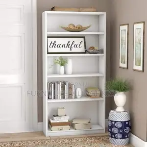 Custom Bookcase 5-Shelf Display