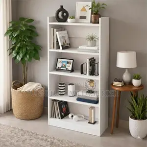 Custom Bookcase 5-Shelf Display