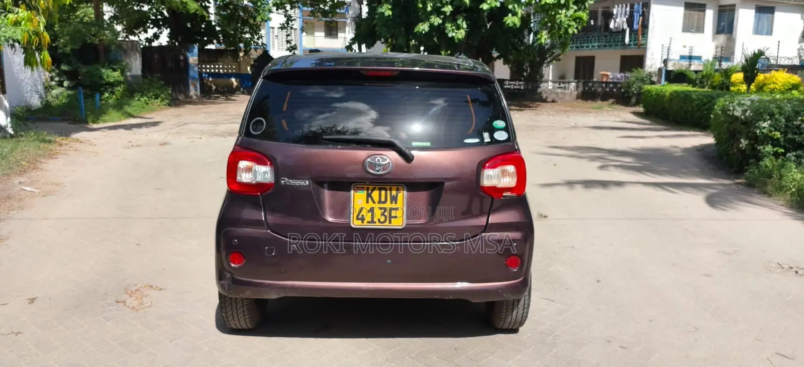 Toyota Passo 2018 Maroon