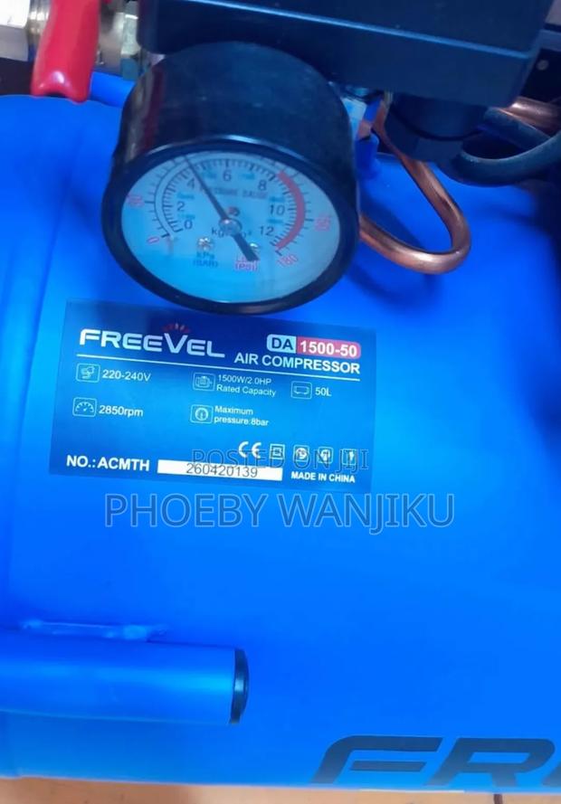 Air Compresor 1500watts Machine 50litres > Professional Quality - thumbnail 2