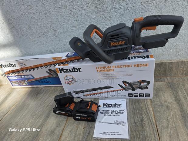 Kzubr Cordless Hedge Trimmer. - main view