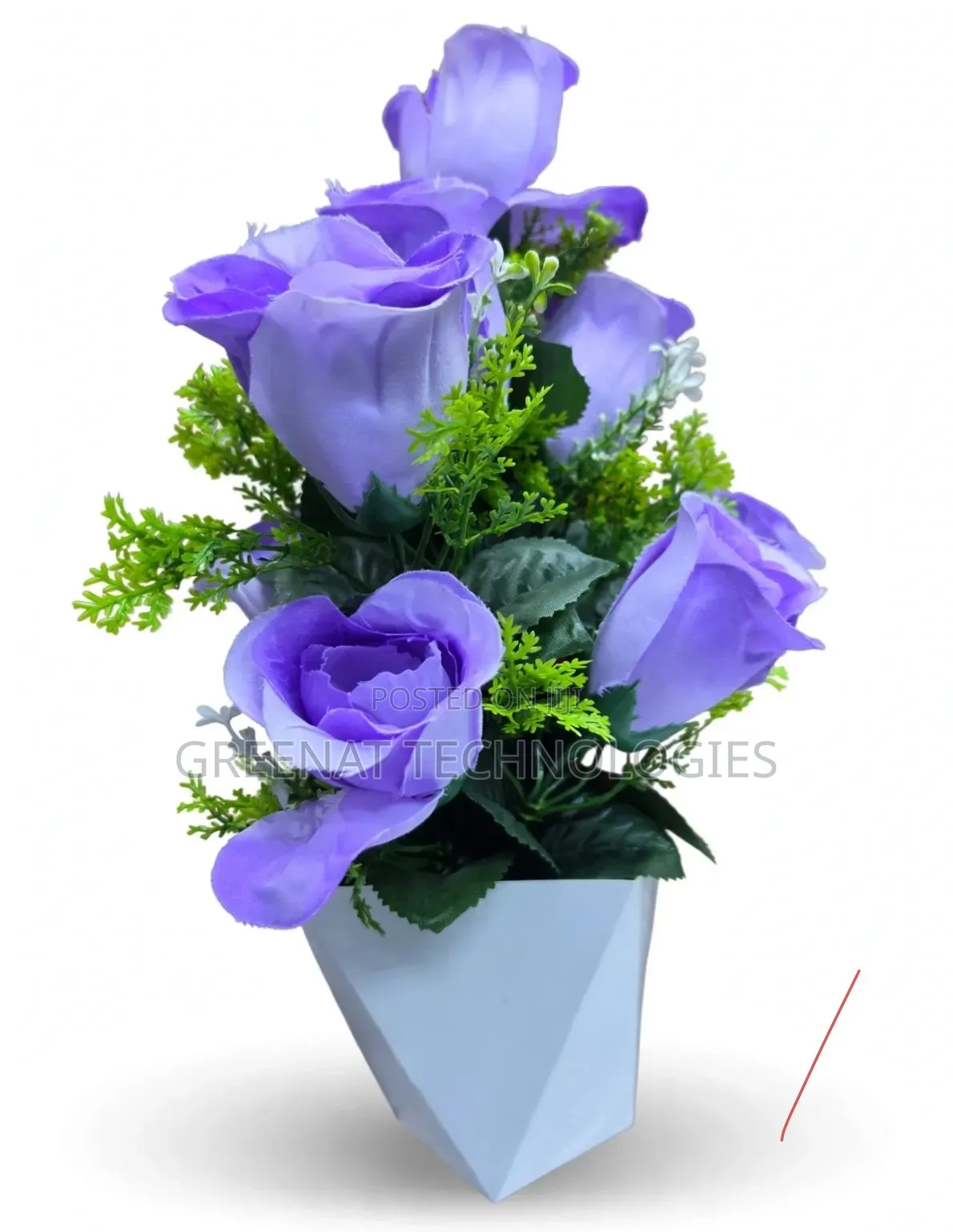 Flower Pot Security Camera Artificial Rose Decor Camera HD WiFi Flower