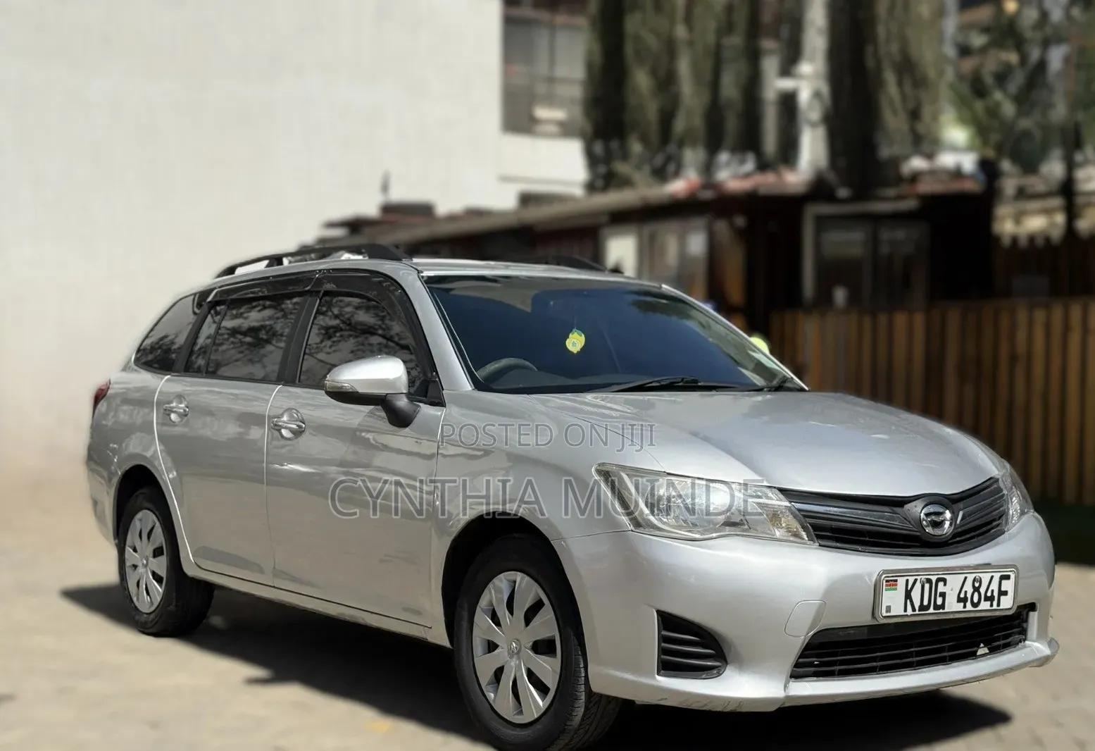 Toyota Corolla Fielder 2014 Silver